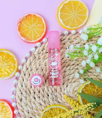 Gloss Amuse para dama sabor chicle