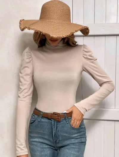 Blusa para dama color beige