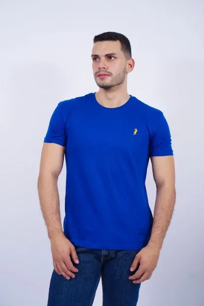 Camiseta Cambridge Polo Club para caballero color azul