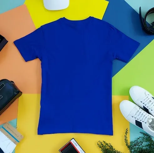 Camiseta Cambridge Polo Club para caballero color azul