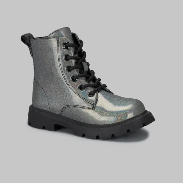 Botines Coral Corine Holographic para niña
