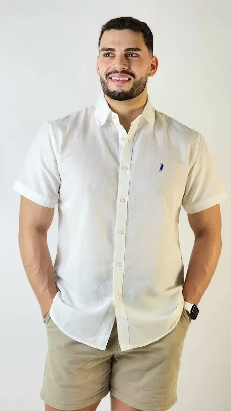 Camisa Cambridge polo para caballero