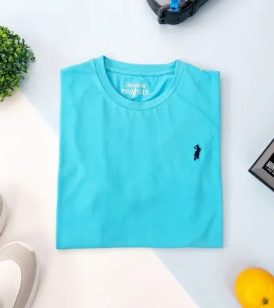 Camiseta Cambrige Polo Club para Caballero color celeste