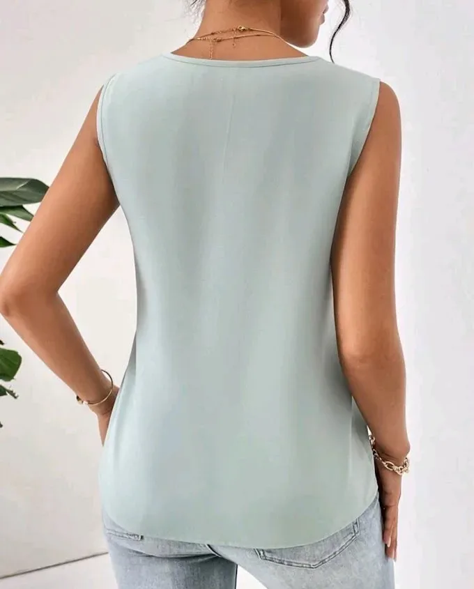 Blusa para dama color verde agua