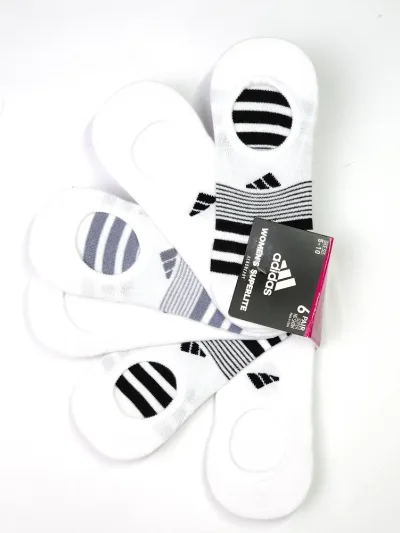 Set 6 pares de medias Adidas para dama multicolor