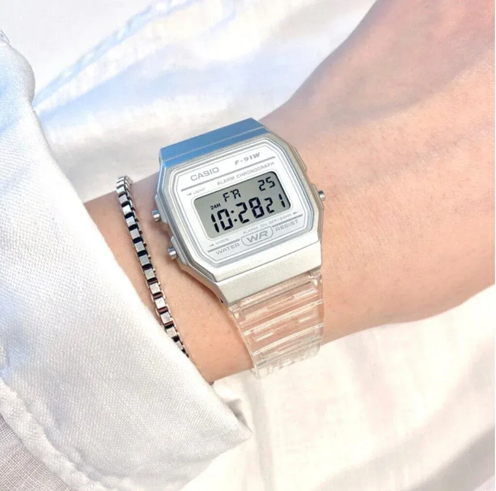 Reloj Casio para dama F-91WS-7DF