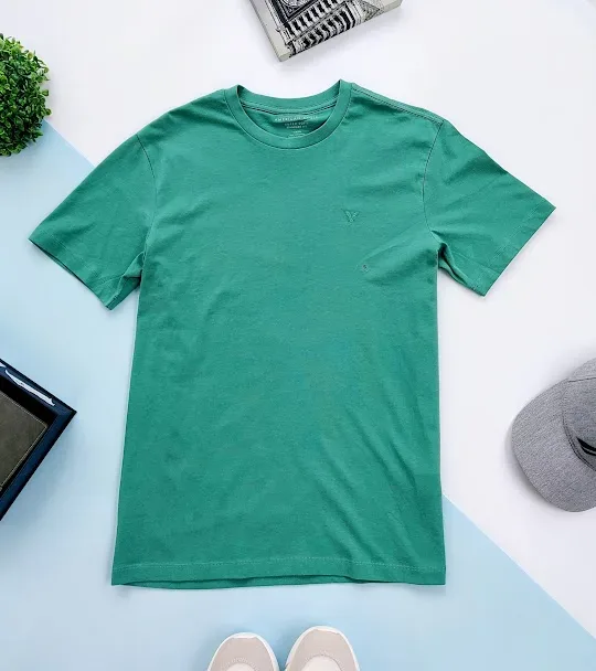 Camiseta American Eagle para caballero color verde