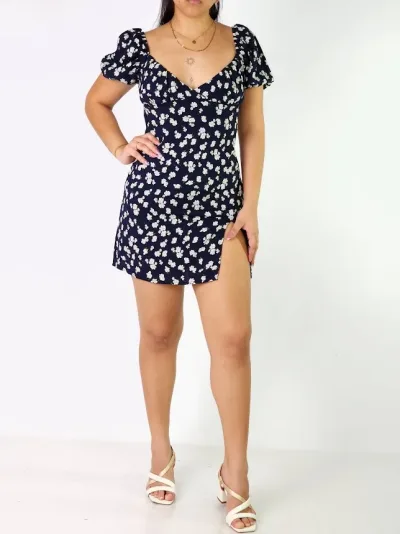 Vestido floreado para dama