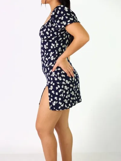 Vestido floreado para dama
