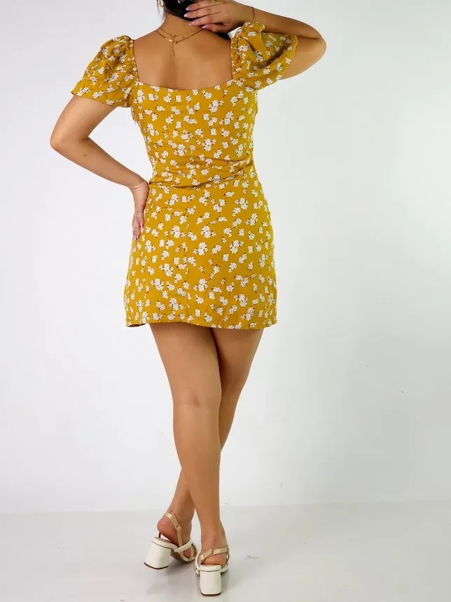 Vestido floreado para dama