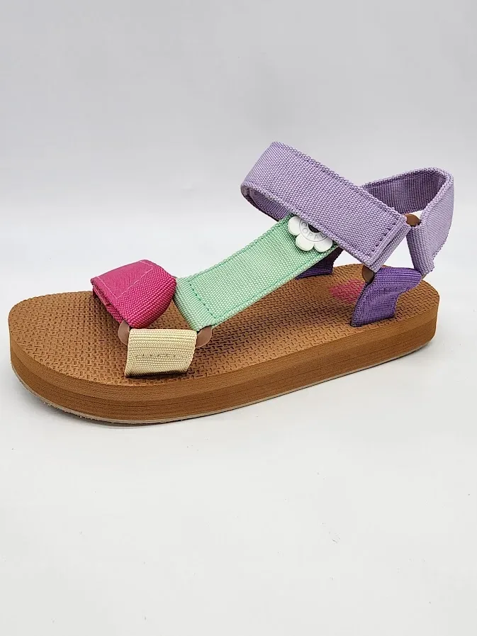 Sandalias Coral Ventura 4 Rainbow Tex para dama