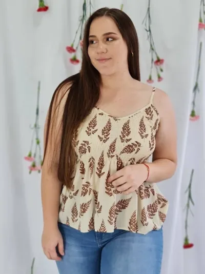 Blusa Talent para dama color tropical