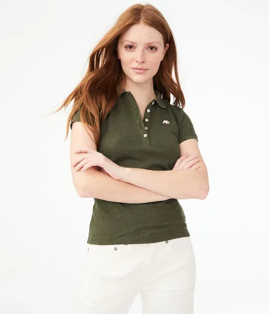 Camiseta Aeropostale para dama color verde musgo