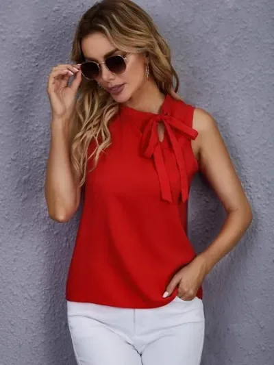 Blusa para dama color roja