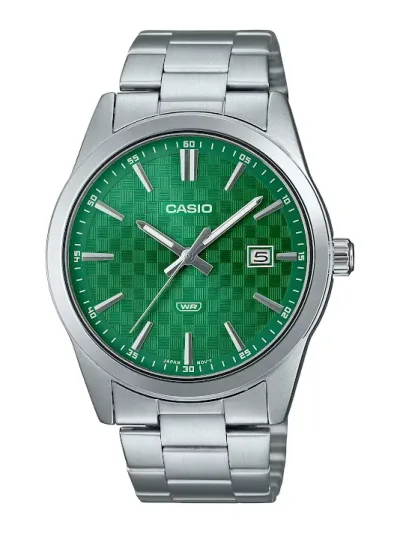Reloj Casio para caballero MTP- VD03D-3A1UDF COLOR PLATEADO