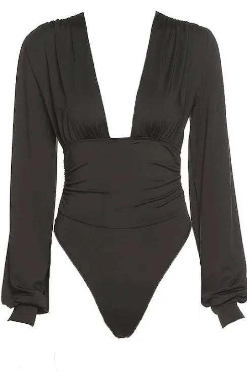 Body para dama color negro