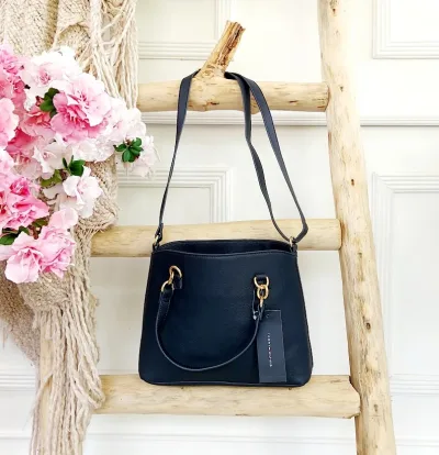 Bolso de hombro Tommy Hilfiger para dama color azul