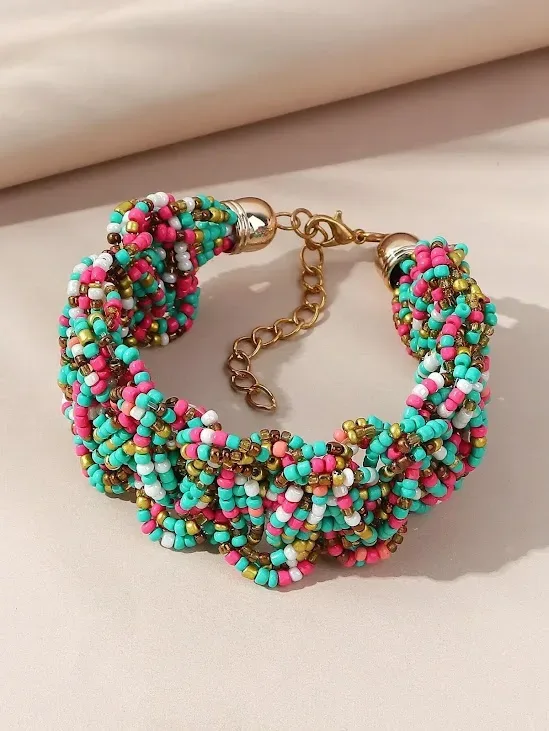 Pulsera para dama de fantasia multicolor