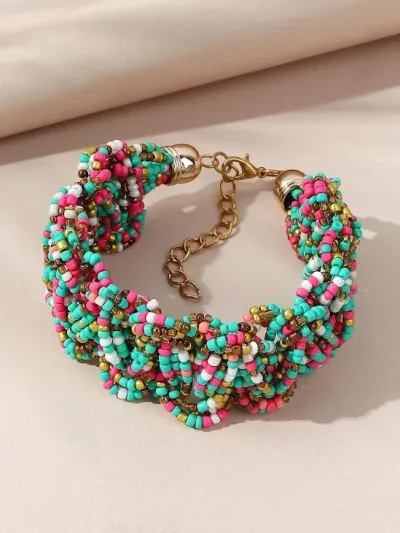 Pulsera para dama de fantasia multicolor