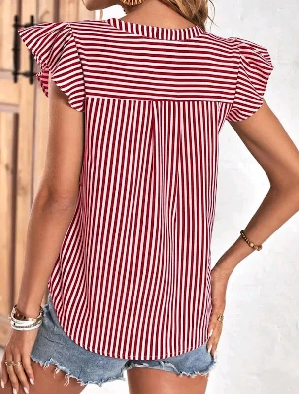 Blusa para dama diseño a rayas