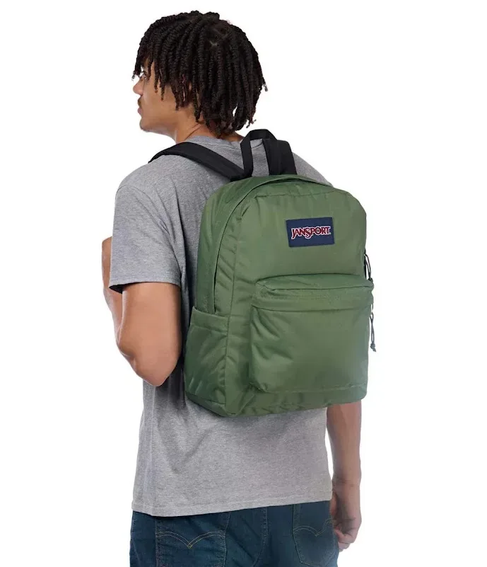 Mochila Jansport Superbreak JS0A4QUTKM1 COLOR VERDE