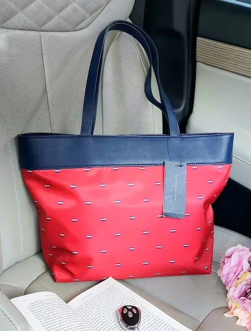 Bolso Tommy Hilfiger para dama color rojo