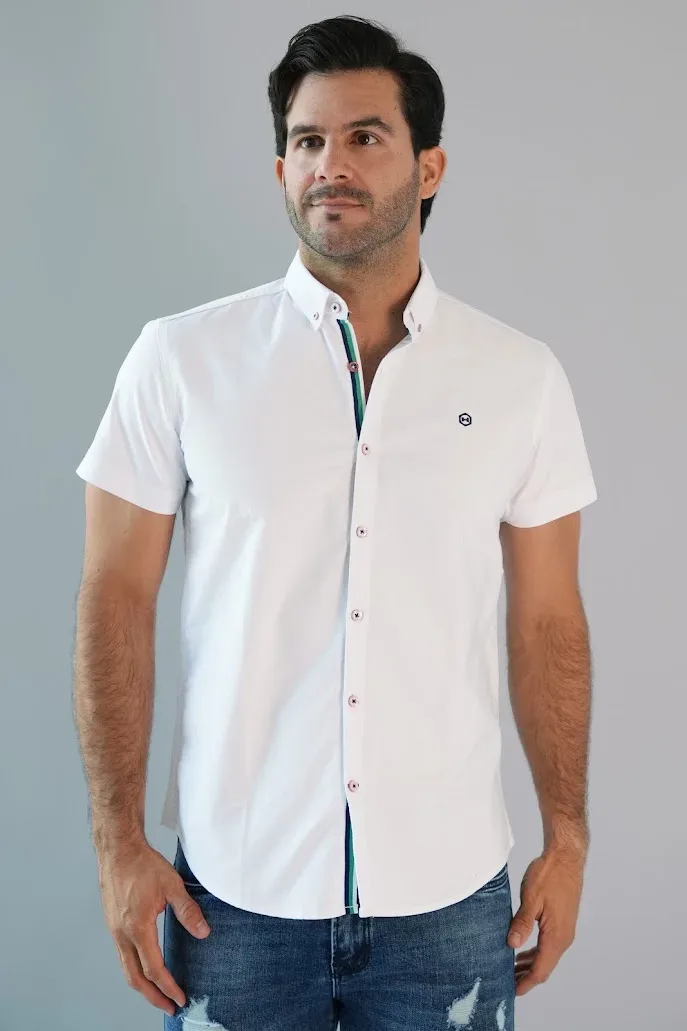 Camisa Hummer para caballero color Blanco