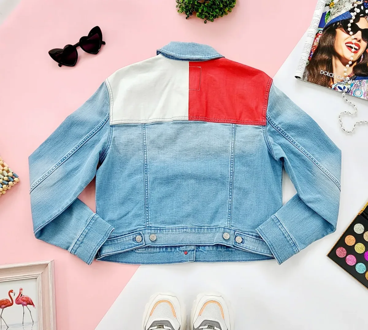 Jacket Tommy Hilfiger color mezclilla