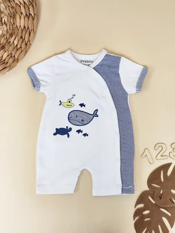 Mameluco Everfit para niño 10231K #COLOR BLANCO