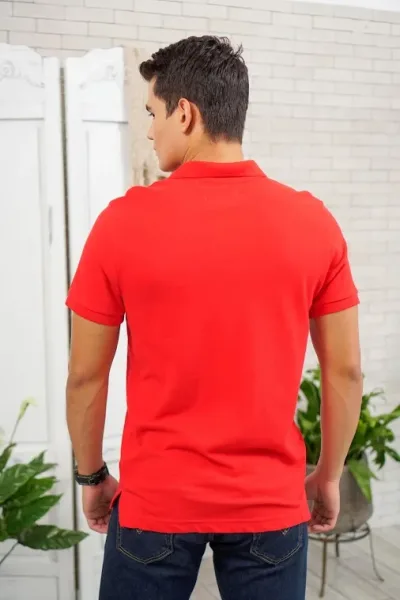 Camiseta Aeropostale para caballero color rojo