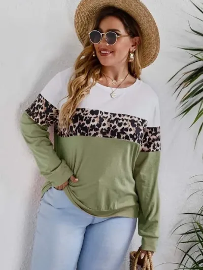 Blusa para dama diseño animal print