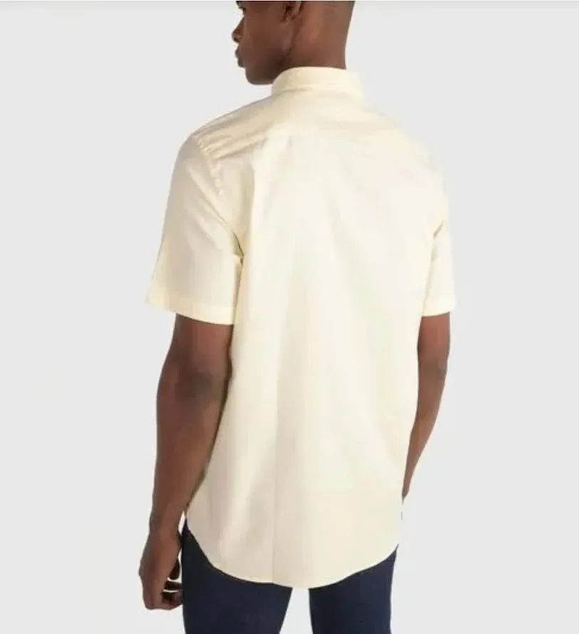 Camisa Tommy  Hilfiger para caballero color Amarillo