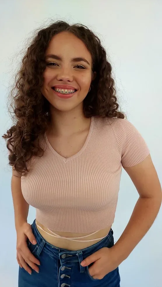 Blusa para dama color rosa palido