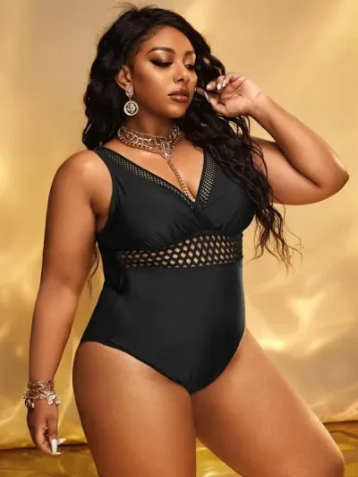 Vestido de baño para dama color negro