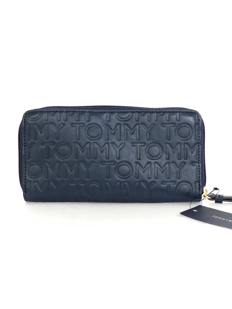 Cartera Tommy Hilfiger color azul oscuro