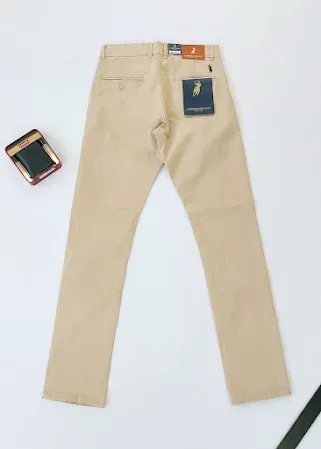 Pantalón Cambrige Polo Club para caballero color beige