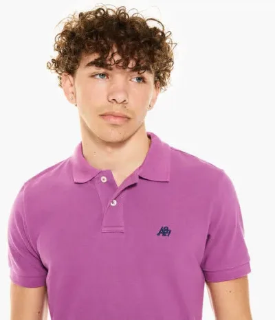Camiseta Aeropostale para caballero color morado