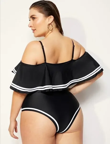 Vestido de baño para dama, color negro