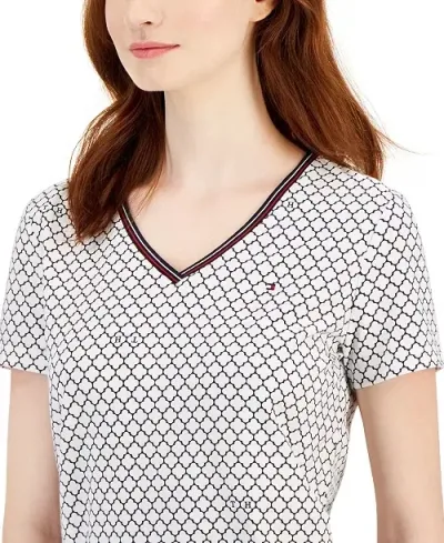 Camiseta Tommy Hilfiger para dama multicolor
