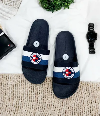 Sandalia Tommy Hilfiger para caballero color azul