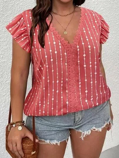 Blusa para dama color coral