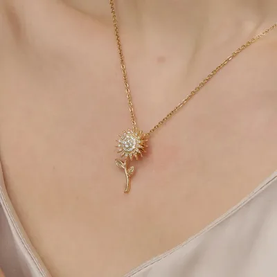 Collar de acero de titanio