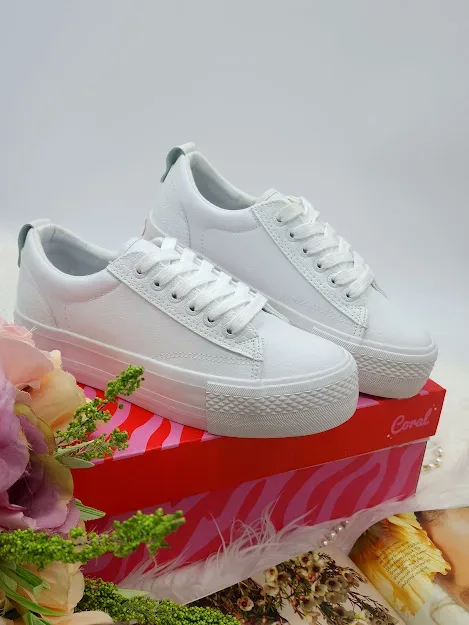 Tenis Coral Layla White