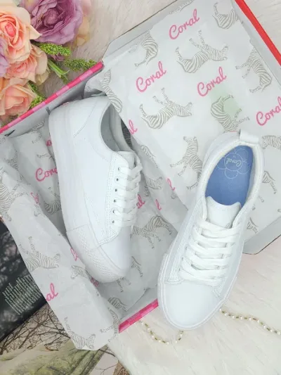 Tenis Coral Layla White