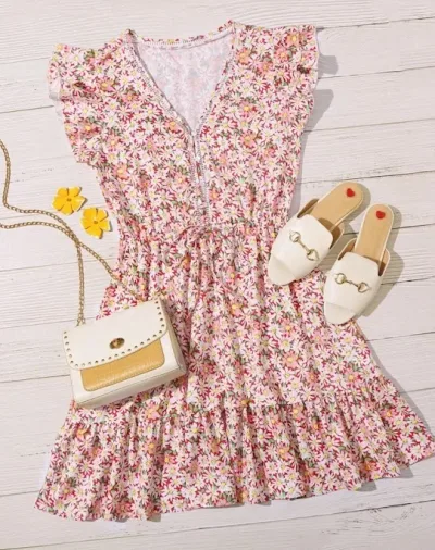 Vestido para dama diseño floral
