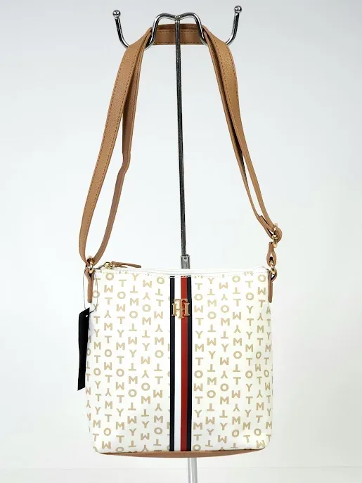 Bolso Tommy Hilfiger para dama color beige