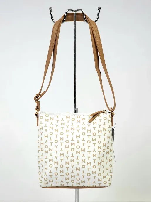 Bolso Tommy Hilfiger para dama color beige