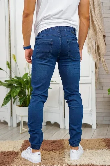 Jogger para caballero 4507B  color azul