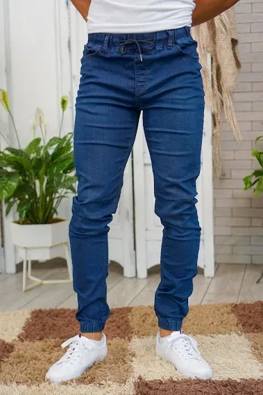 Jogger para caballero 4507B  color azul