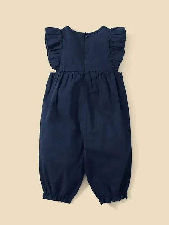 Enterizo para niña color azul
